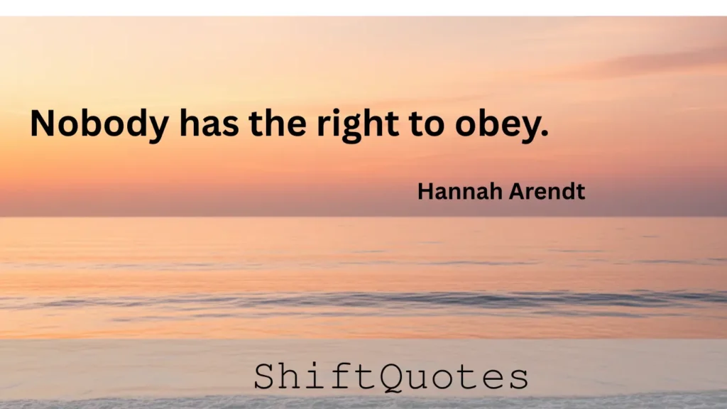 hannah arendt